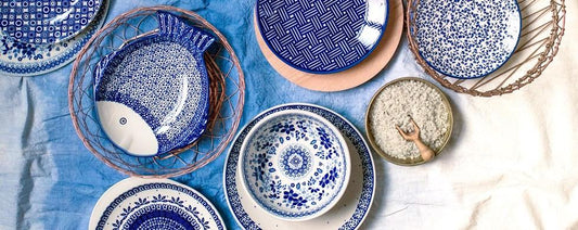 Blue Pottery - Pakistan - Arraish