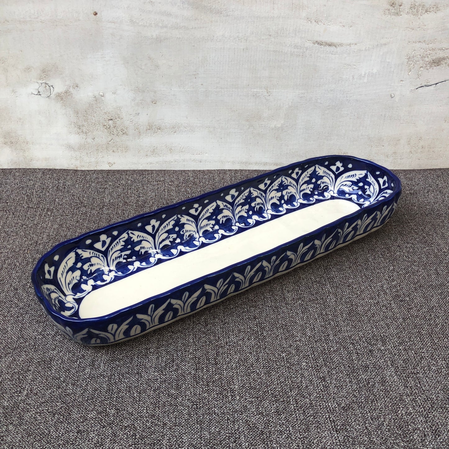 Blue Felicity New Serving Dish-Medium