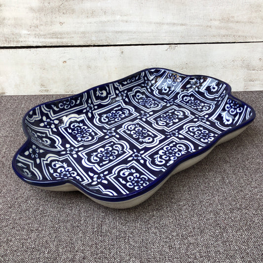 Urban Blue Large Serving Dish