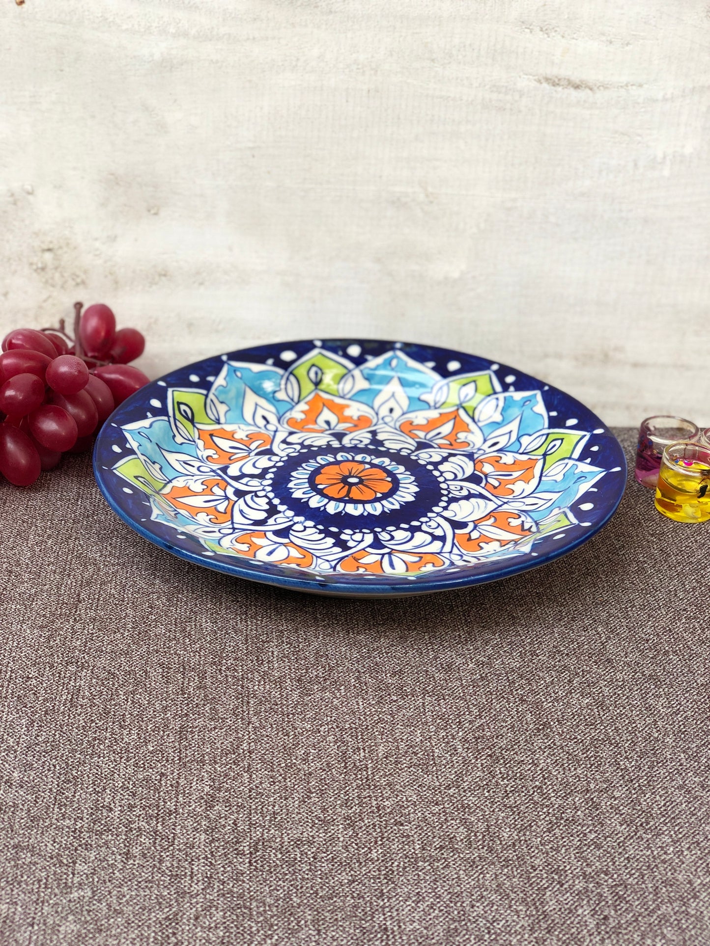 Multi Flower Quarter Plate