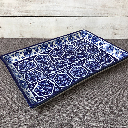 Ocean Blue Serving Dish