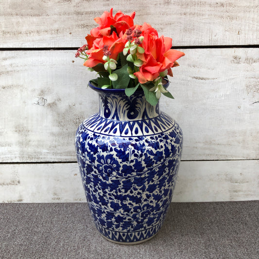 Serina Blue Large Vase