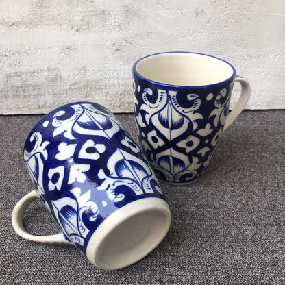 Blue Celico large mug - Set of 2