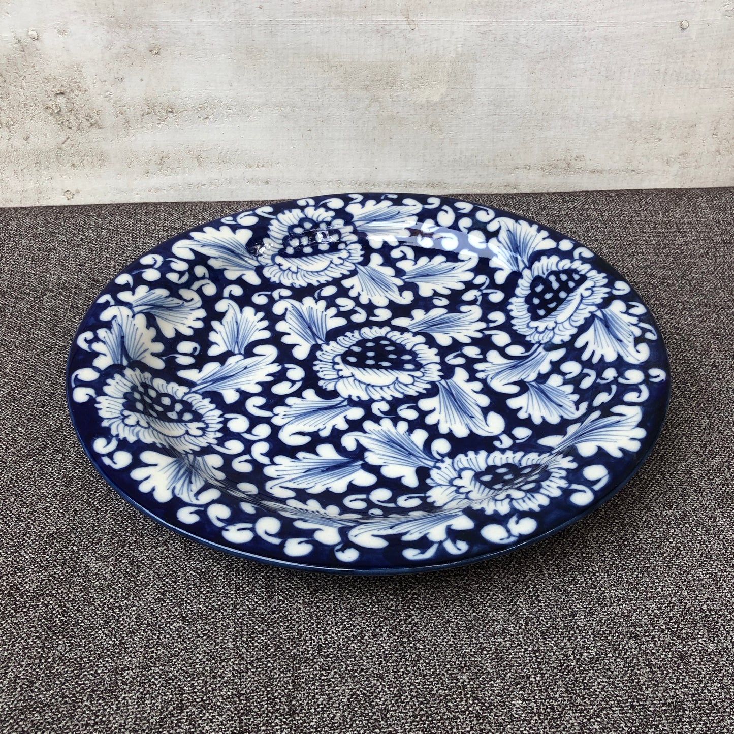 Blue Flower Dinner Plate