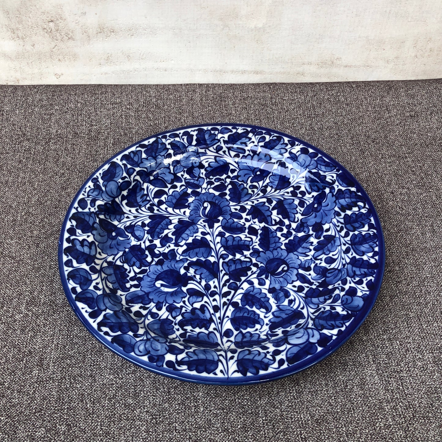 Blue Pattern Dinner plate