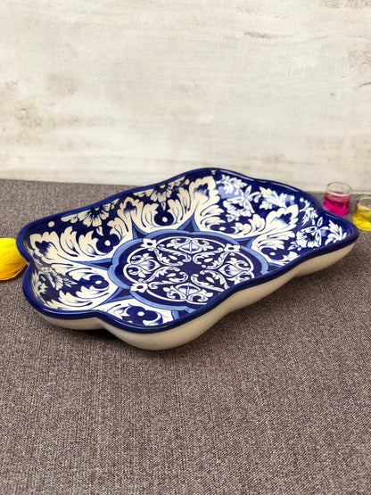 New Blue Celico Large Rectangle Serving Dish