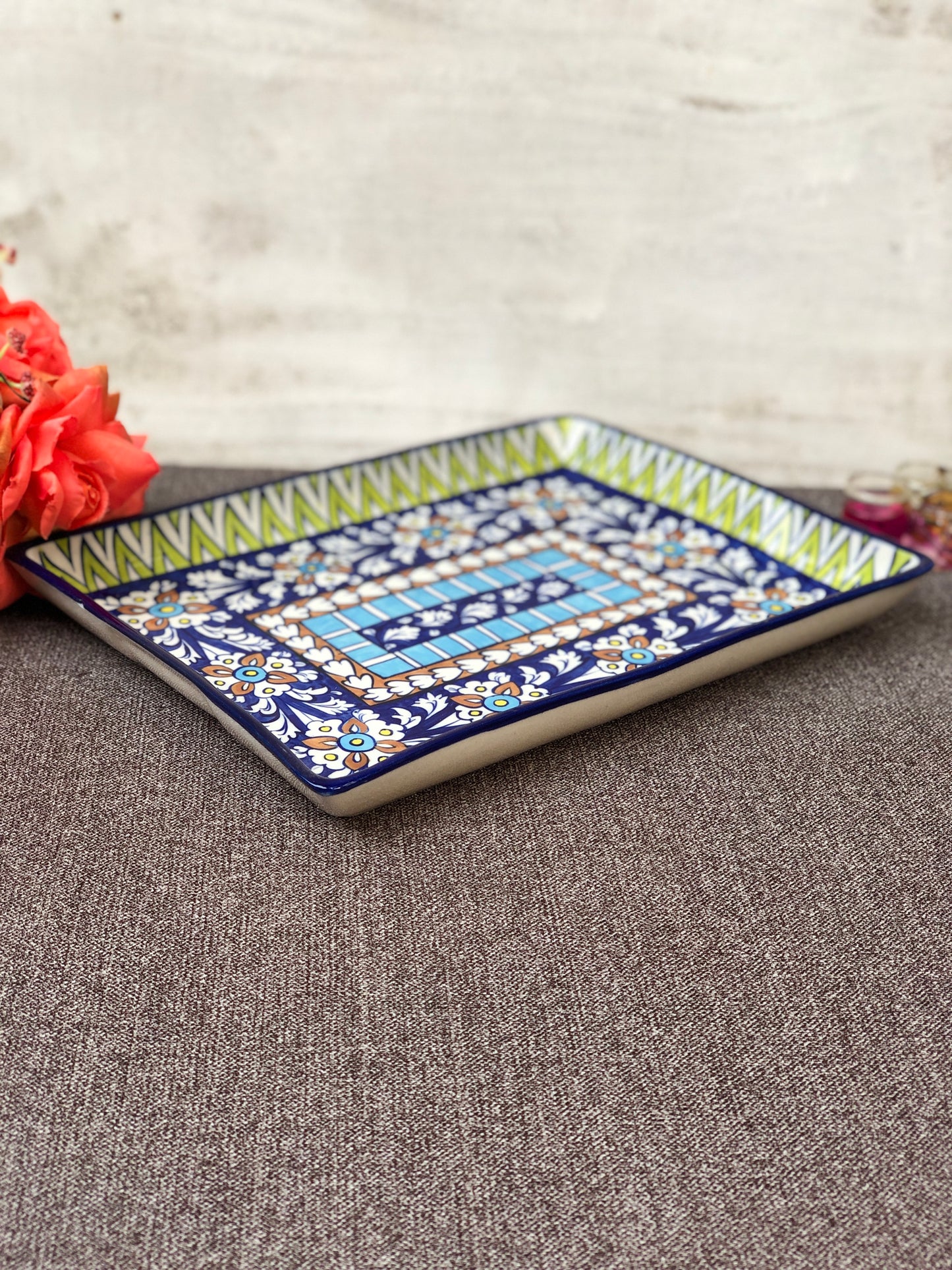 Kashmir Multi Flat Dish