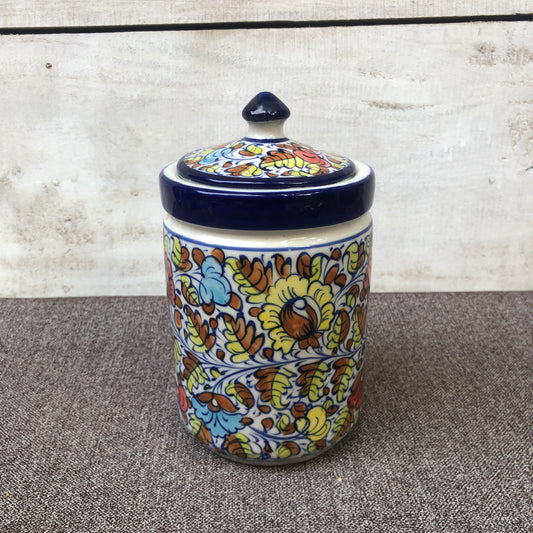 Spring Pattern Medium Jar