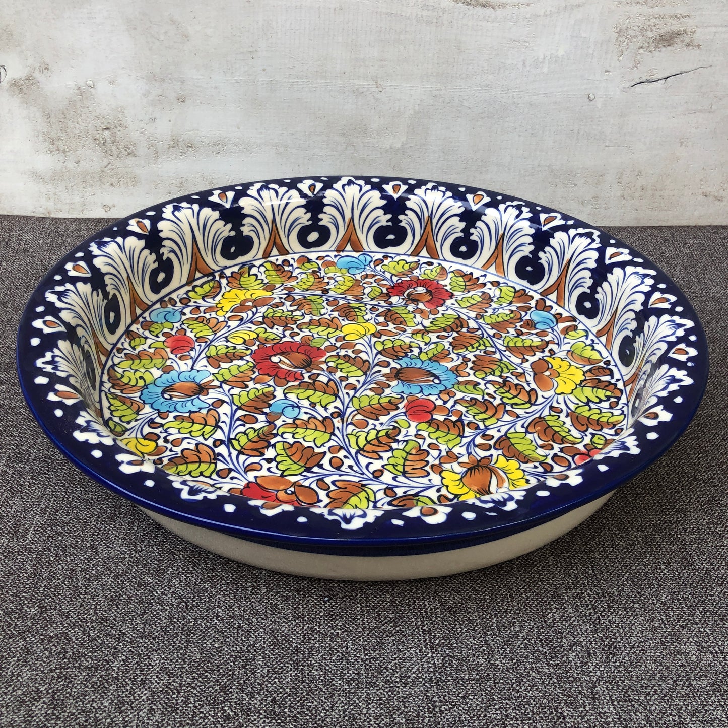 Spring Pattern Medium Fruit Bowl