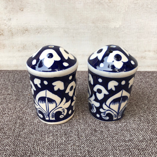 Blue Celico Salt Box - Pot - Set of 2