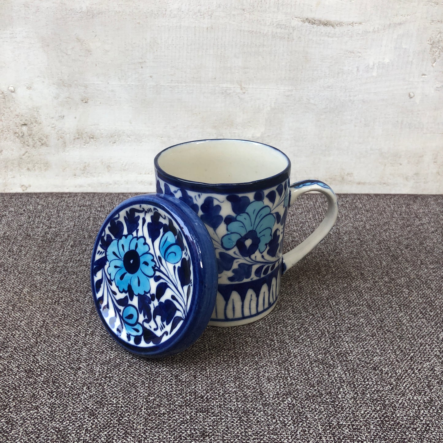 Light Serina Blue Cover Mug