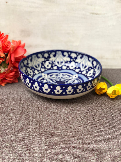 Blue Celico Serving Bowl