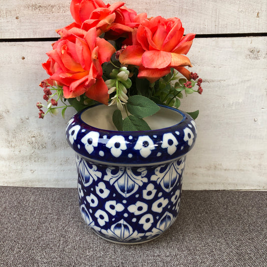 Blue Celico Small Planter