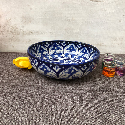 Blue Felicity Medium Serving Bowl