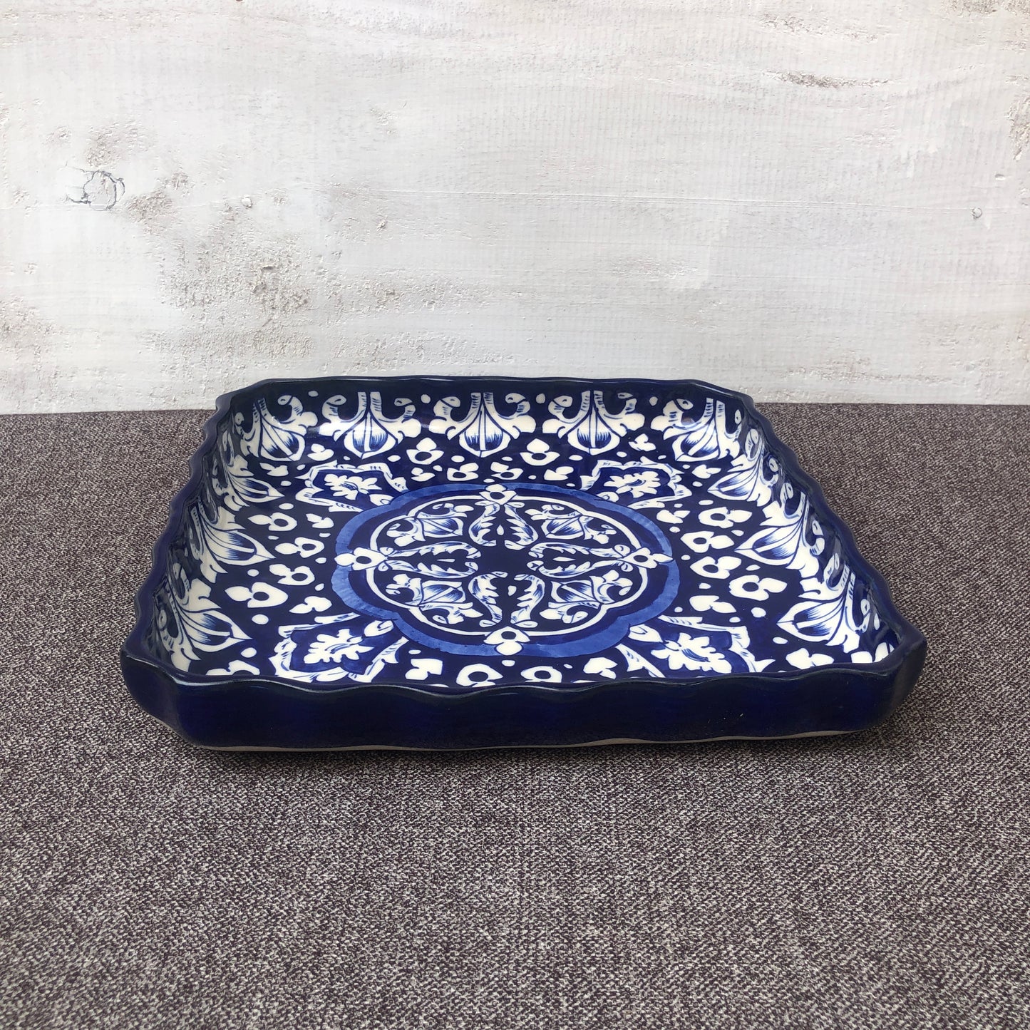 Blue Celico Small Serving Dish I