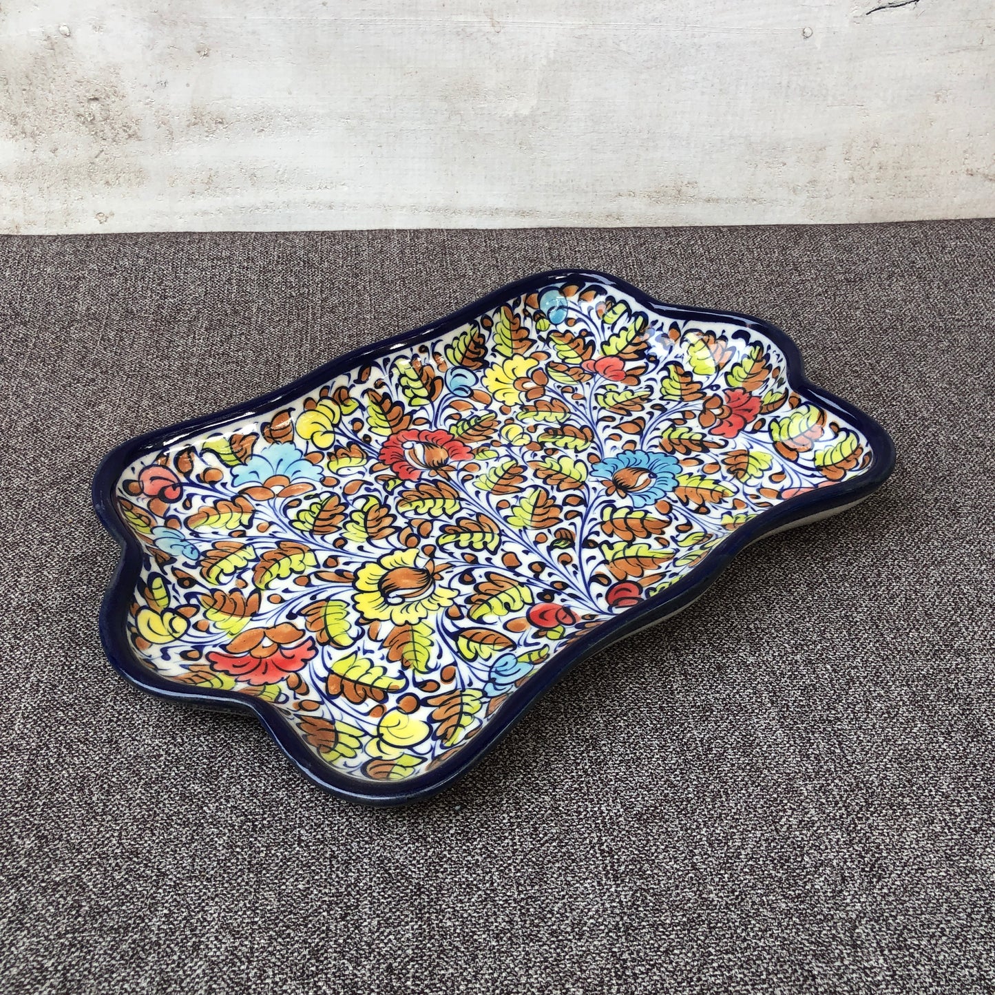 Spring Pattern Small Serving Dish