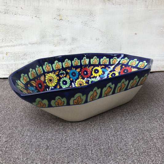 Jungle Flower Large Serving Dish