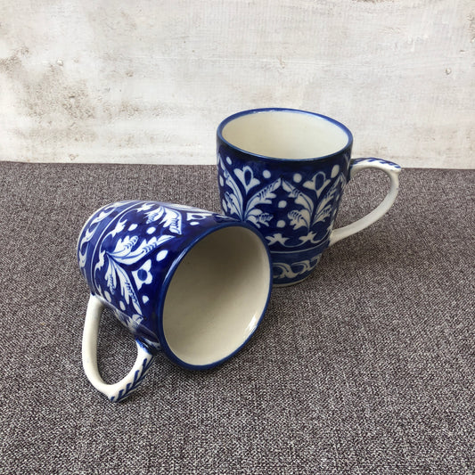 Blue Felicity Mug Large - Set of 2