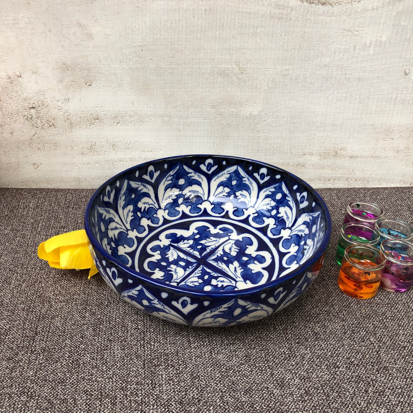 Blue Felicity Medium Serving Bowl