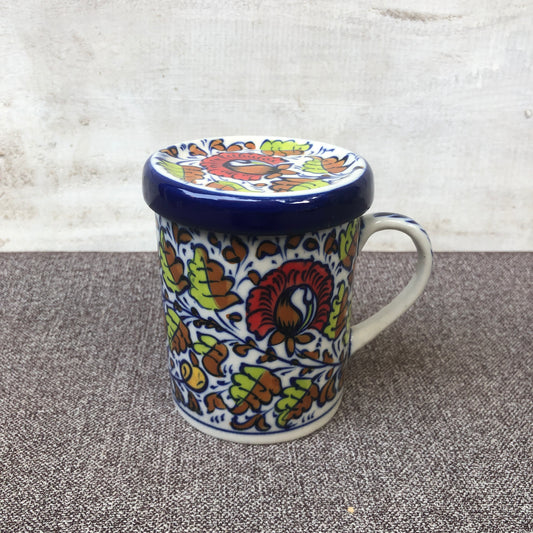 Spring Pattern Cover Mug