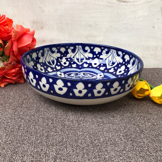 Blue Celico Serving Bowl