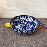 Blue Celico Med Bowl