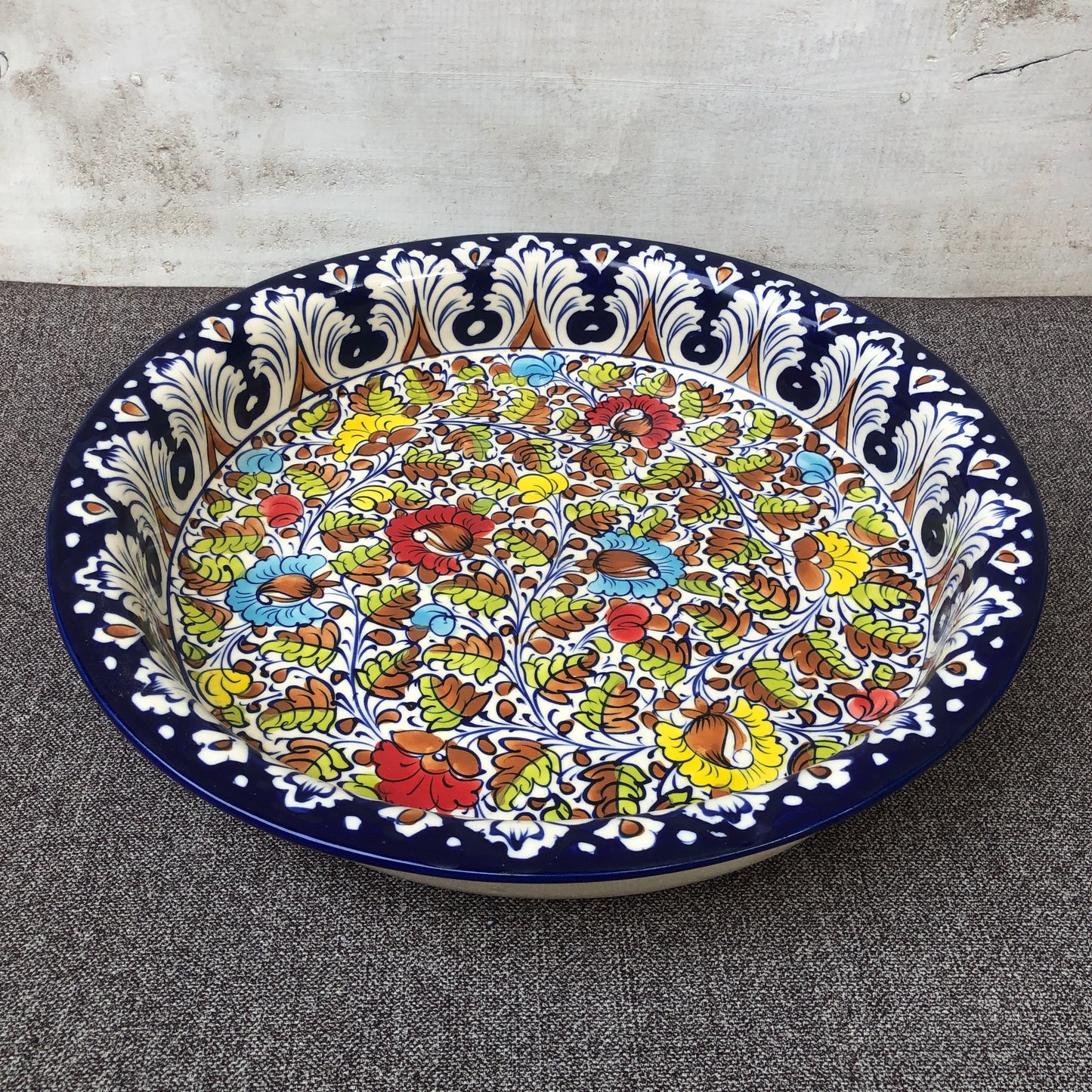 Spring Pattern Medium Fruit Bowl