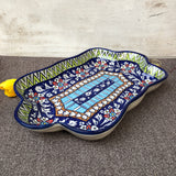 Kashmir Multi Large Rectangle Serving Dish