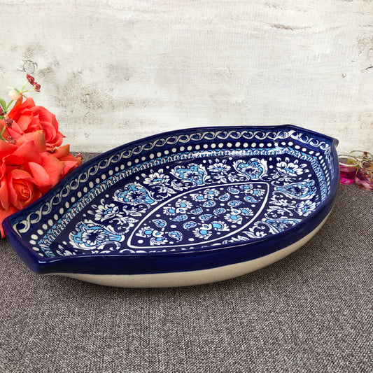 Antique Design Oval Dish