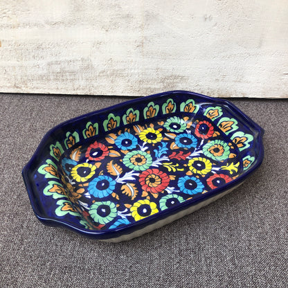 Jungle Flower Rectangle Dish