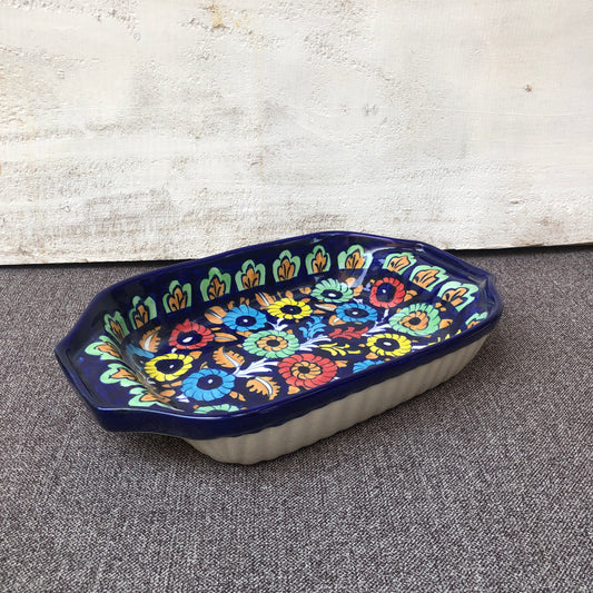 Jungle Flower Rectangle Dish