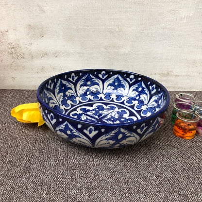 Blue Felicity Medium Serving Bowl