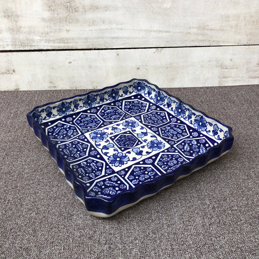 Ocean Night Small Square Dish