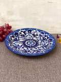 Blue Heart Dinner Plate