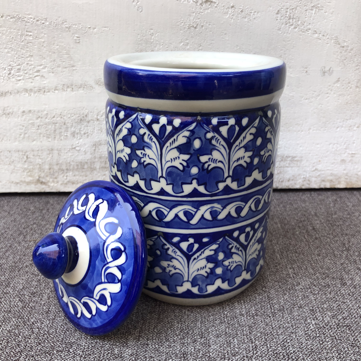 Blue Felicity Medium Jar