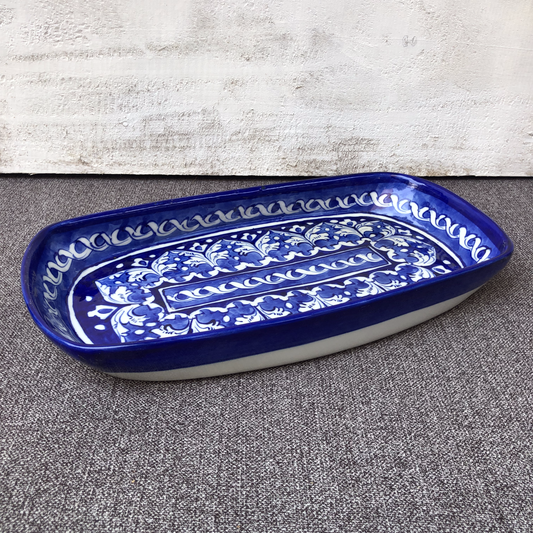 Blue Felicity Long Serving Dish