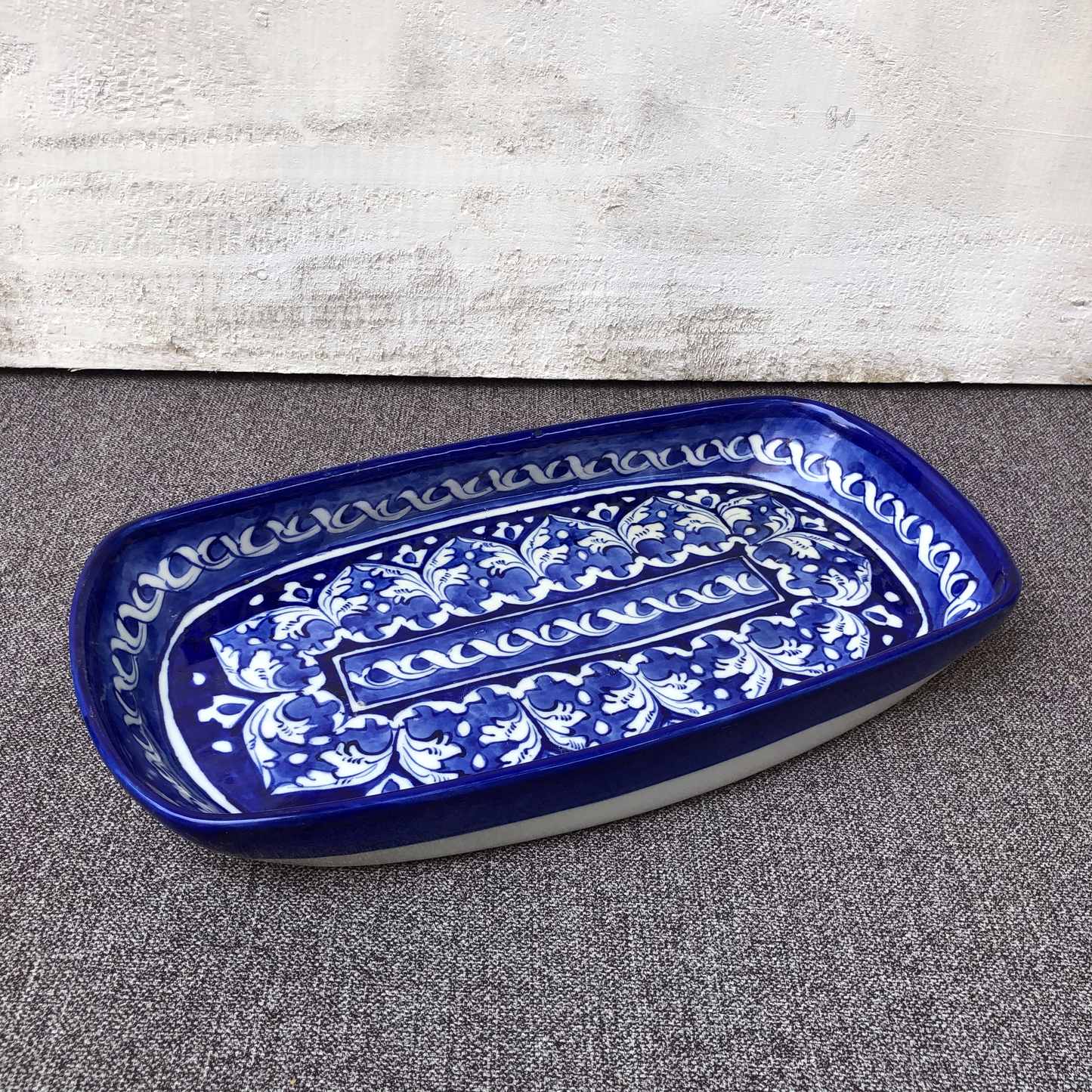 Blue Felicity Long Serving Dish