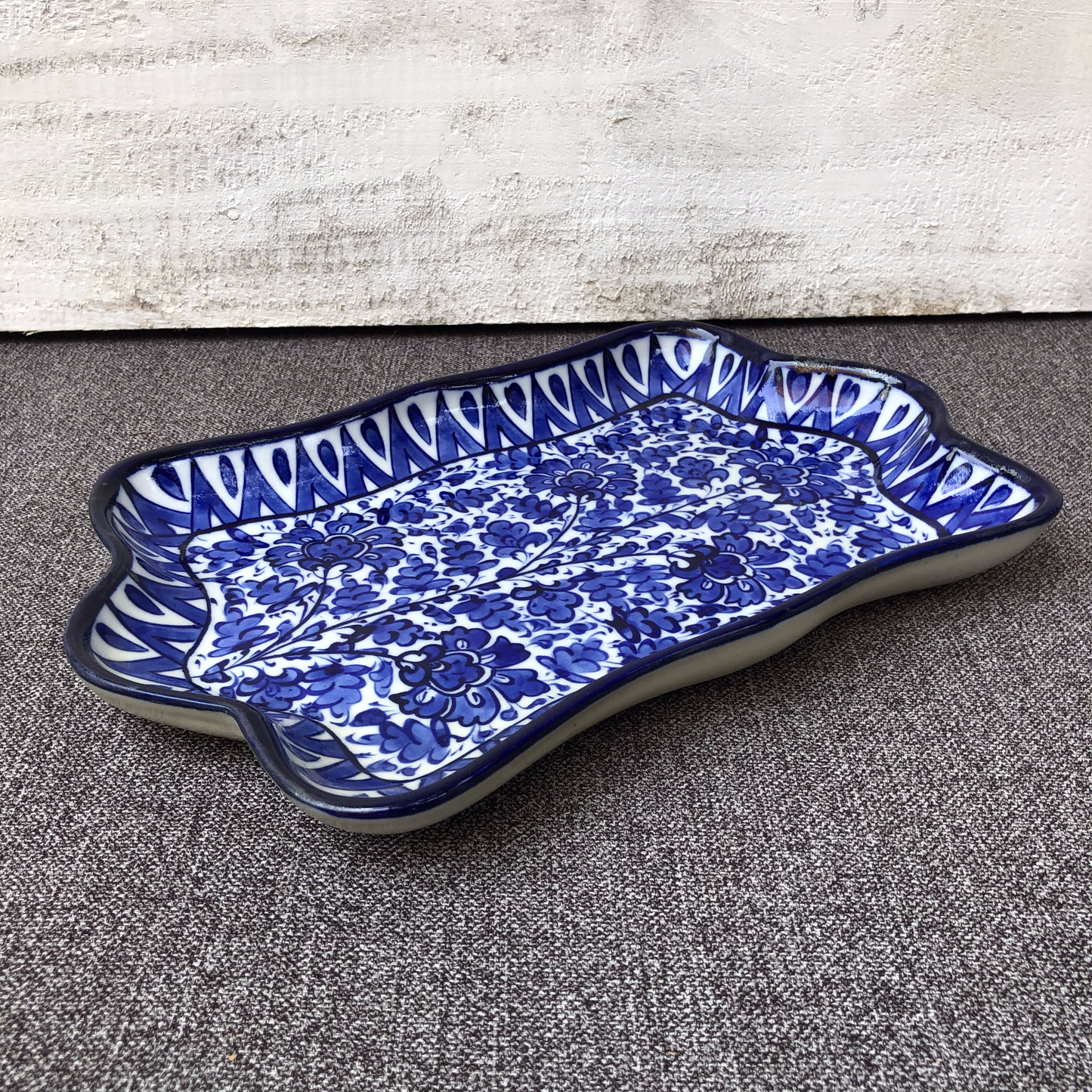 Serina Blue  Small Serving Dish