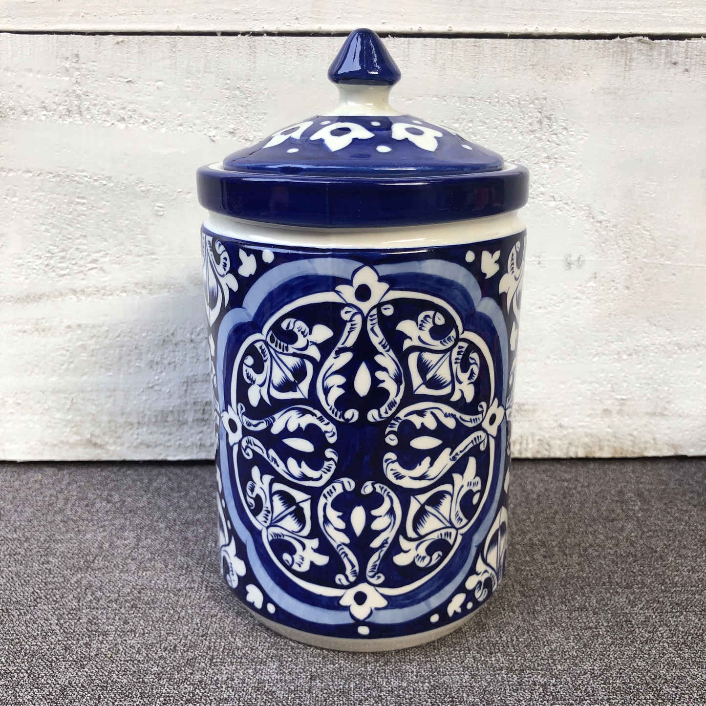 Blue Celico Large Jar