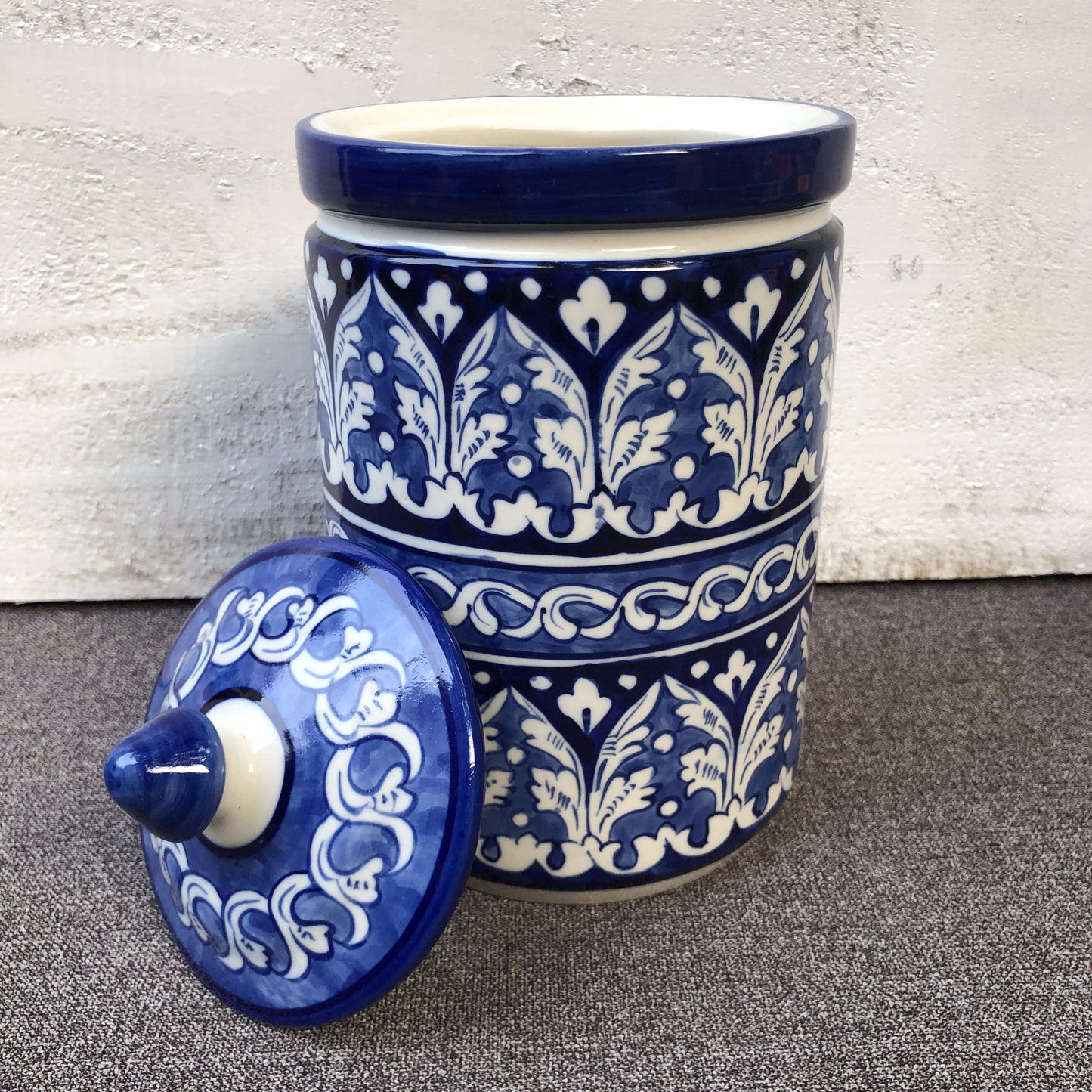 Blue Felicity Large Jar