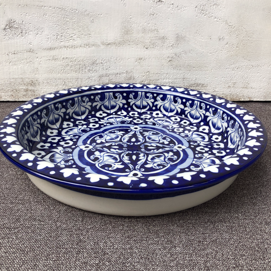 Blue Celico Medium Fruit Bowl