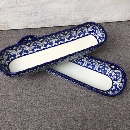 Blue Felicity Serving Dish - Set of 2