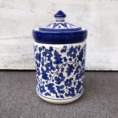 Serina Blue Medium Jar