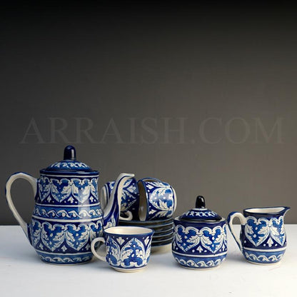 Ceramics Blue Felicity Tea Set