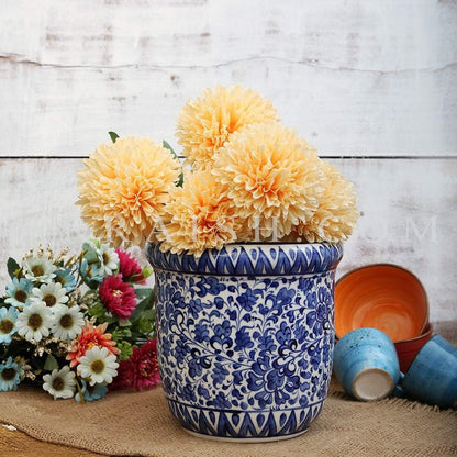 Ceramics Serina Blue Big Planter