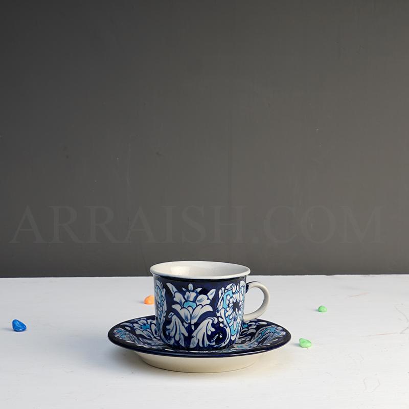 Mugs & Drinkware Antique Blue Tea Set