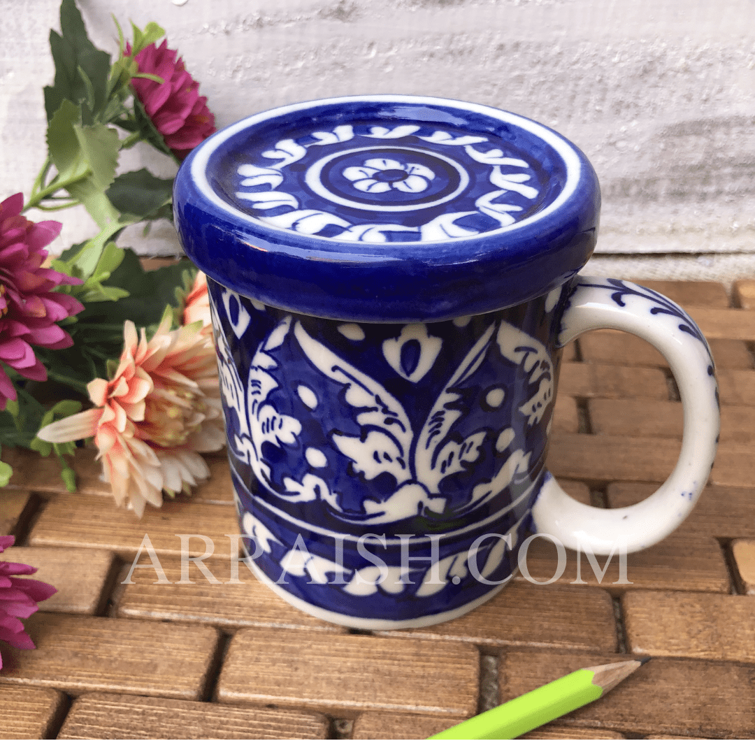 Mugs & Drinkware Blue Felicity Cover Mug