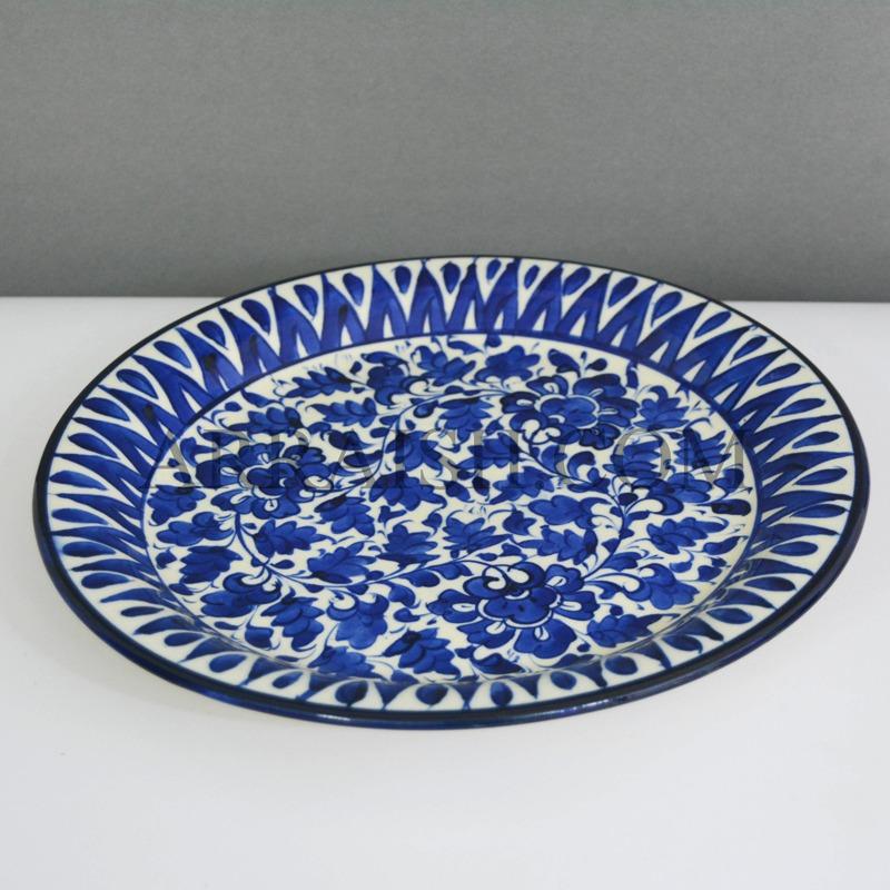 Plates & Platters Serina Blue Dinner Plate