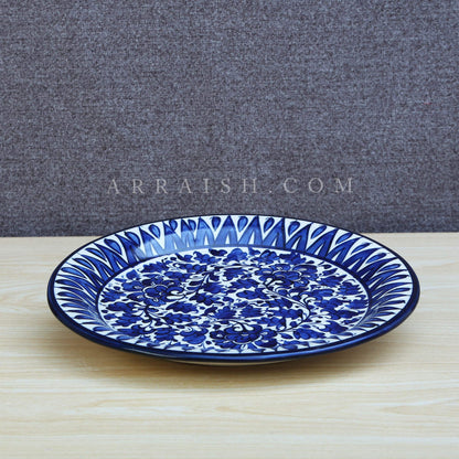 Plates & Platters Serina Blue Dinner Plate