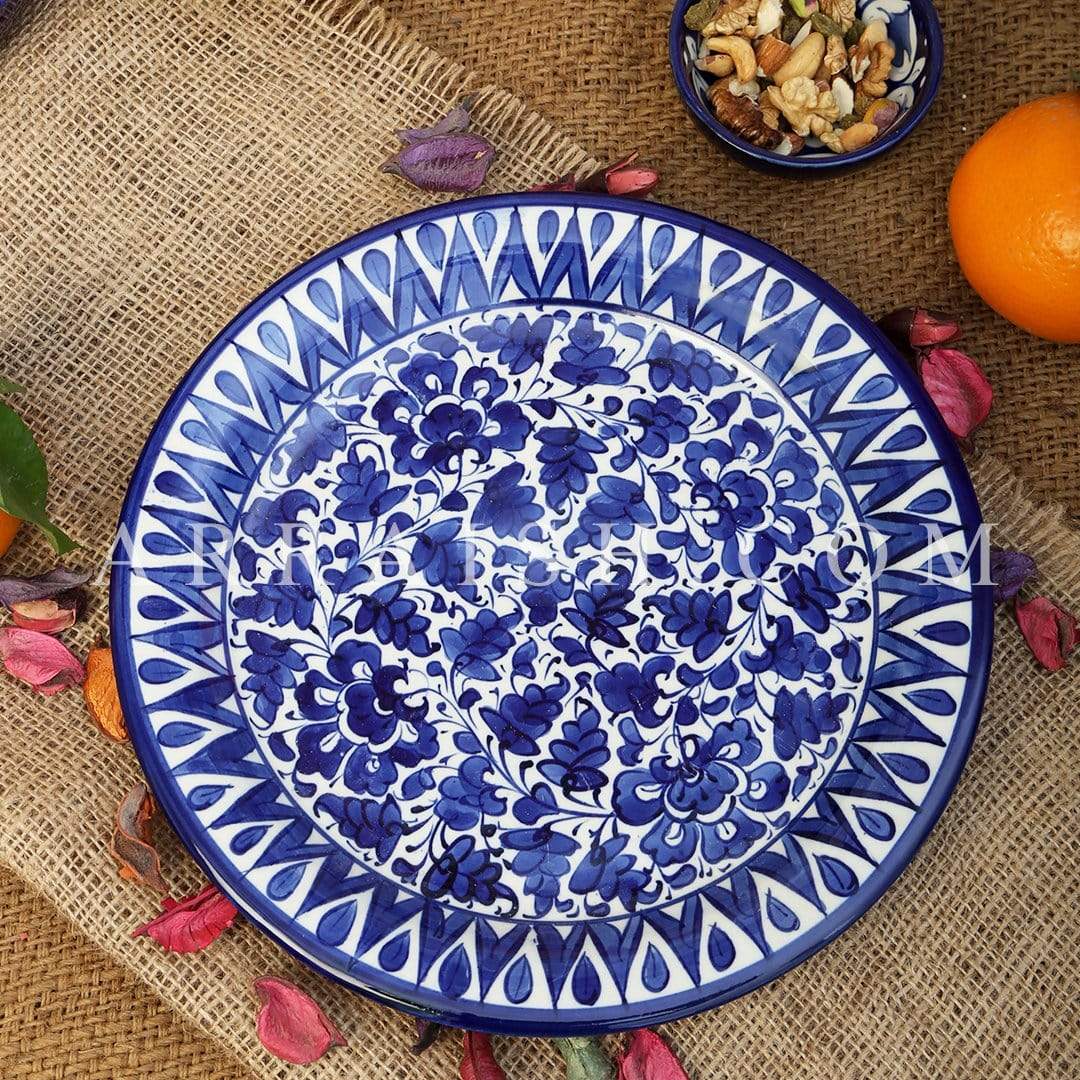 Plates & Platters Serina Blue Quarter Plate